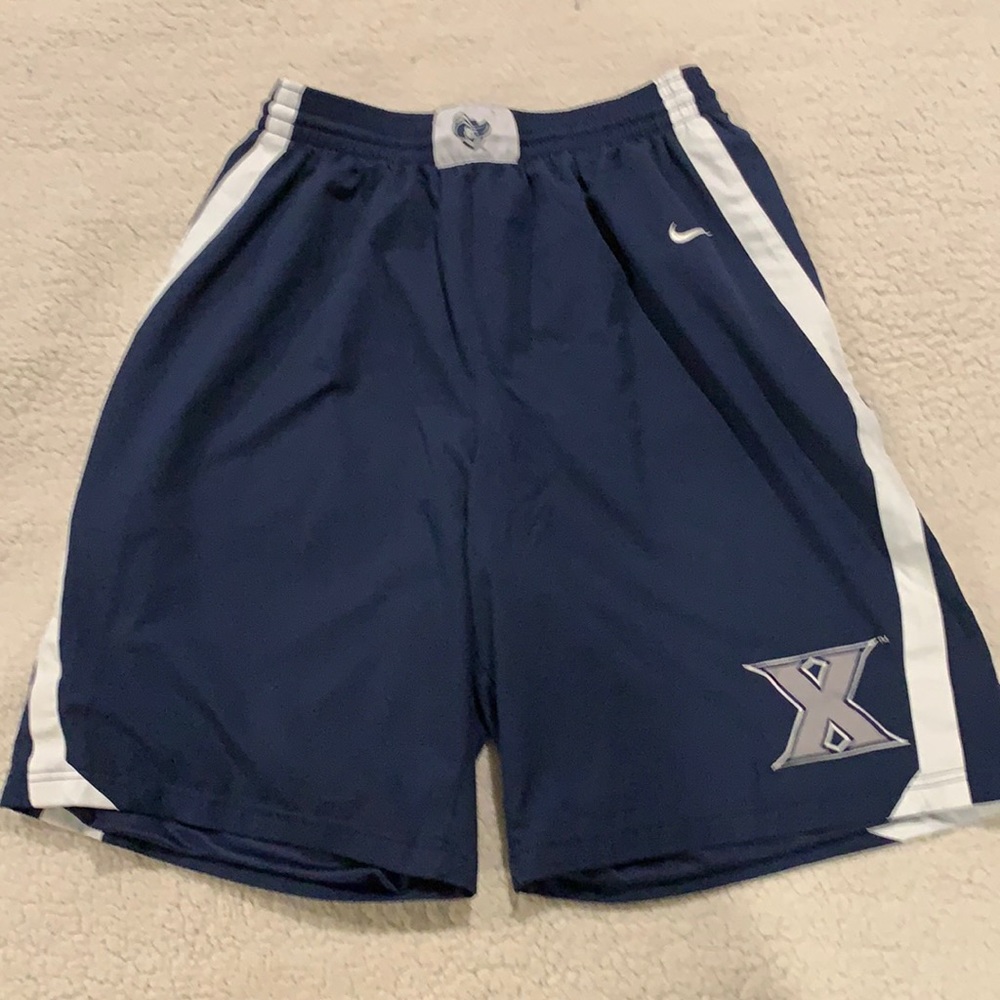 Nike college basketball shorts Xavier University
